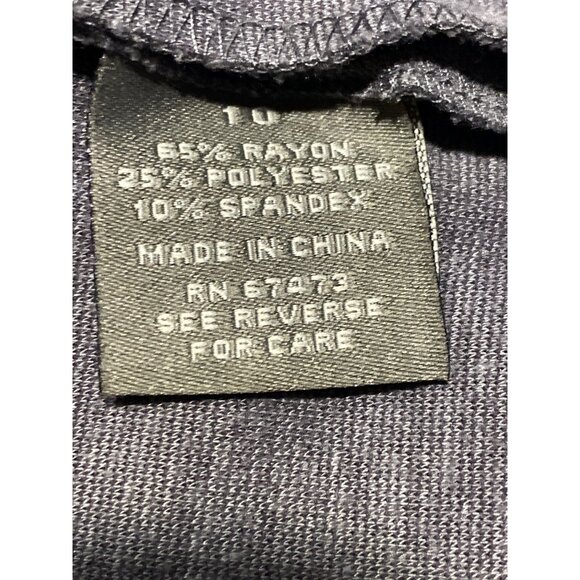 Taylor Gray Cap Sleeve Dress With Floral Ruffle Neckline Women's Size 10 - Picture 9 of 10